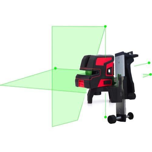 NEW LND Self Leveling 2 Line 5 Point 1V1H Green Laser Level