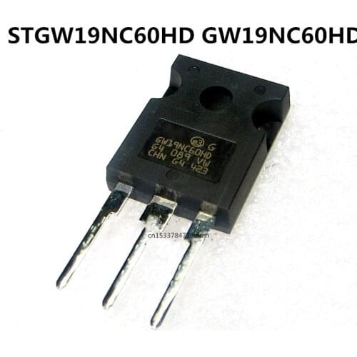 Original 2pcs/ STGW19NC60HD GW19NC60HD TO-247 600V 21A