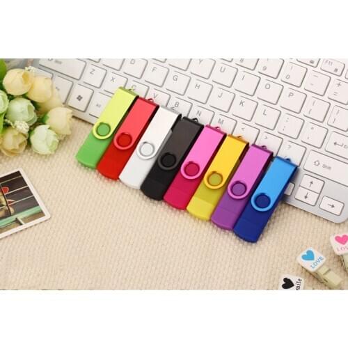 OTG USB flash drive 32gb 16gb 8gb metal memory stick pendrive 32gb 64 gb 128 gb pen drive usb stick Flash disk Free shipping