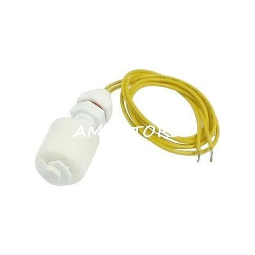Tank Aquarium PP Liquid Water Sensor Mini Yellow Cable Float Switch