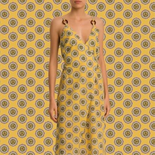 Spring and Summer Brand Fashion Fabric Digital Printing Clothing Fabric Comfortable Home Textile Fabric