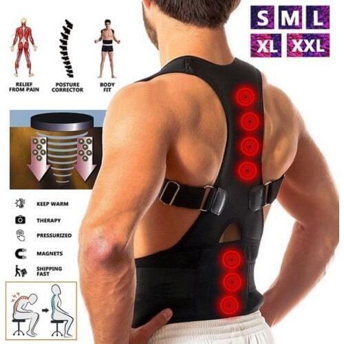 ALL FIT IN Posture Corrector Belt for Women Men Corset Back Belt Upper Back Braces Posture Support Orthopedic Lumbar Belts