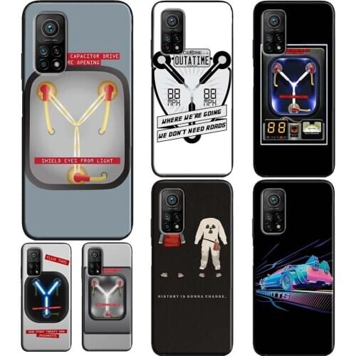 Back to the Future Flux Capacitor Redux Case For Xiaomi Mi Note 10 Lite Mi 9T 10T Pro Mi A3 10 Cover For POCO X3 F2 Pro F1 Case