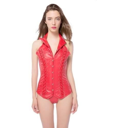 Women Underbust Corset Sexy Gothic Clothes Black Red Shaper Steel Bones Body Sculpting Bustiers Corsés Plus Size S-6XL