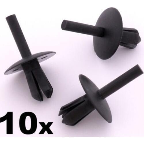 10x For Iveco Enjoliveur Plastique Clips Rivet pour pare-chocs,protections,gardes