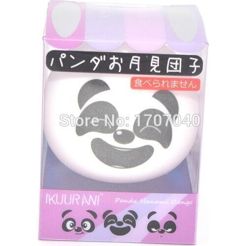 25PCS Ikuurani Original Cute Panda Ball Japan Mochi Cartoon Squeeze Stretchy Kawaii Decompress Squishy Kid Toy