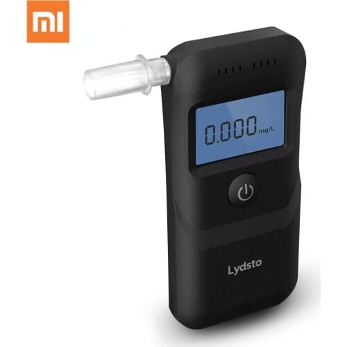 Xiaomi Mijia Lydsto Digital Alcohol Tester Professional Alcohol Detector Breathalyzer Police Alcotester LCD Display Dropship