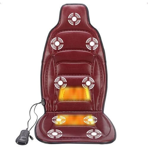 12V Car massager multi-function general household heating cushion for leaning on of neck shoulder waist car massage cushion