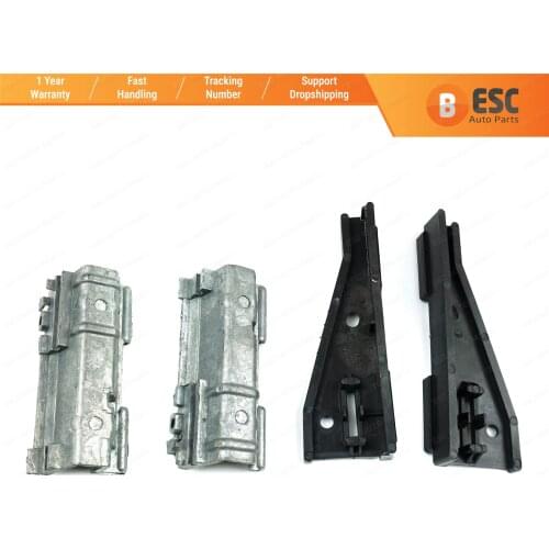 ESR40-1+ESR40-2 Sunroof Panoramic Roof Mounting Shade Runner Track Slider Guide Repair 4 Pcs Set For BMW 5 E39 X3 E83 X5 E53 E70