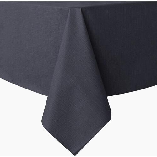 Home Decorative Oxford Wipeable Tablecloth Rectangle Water Resistant Tablecloth for Party Table
