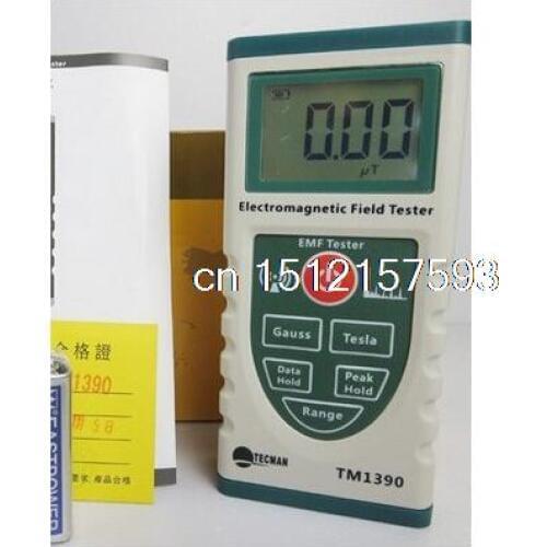 TM1390 electromagnetic radiation radiometer instrument measuring the magnetic field radiation tester gauss meter TECMAN