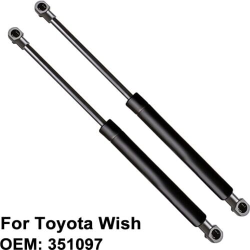 Tailgate Boot Gas Spring Strut Lift Cylinder Support 351097 forToyota wish MPV 2009 to 2016 (pack of 2)
