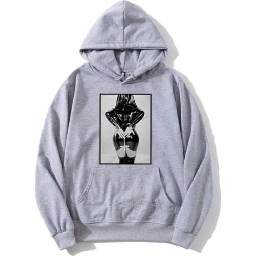 Sexy Nun Nonne Church of Satan Porn Porno Religion Inverted Cross Hoodie Mens Fleece Hoodies Sweatshirt Hip Hop Coat