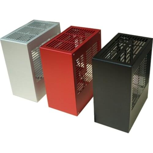 K39 All Aluminum A4 Chassis Small Desktop Computer Case Supports I5 10500 RTX2070 FLEX PSU HTPC Mini ITX PC