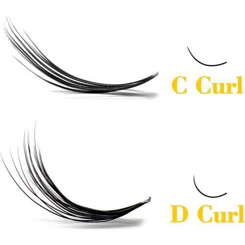 Kimcci Natural Soft False Eyelash Extension Deluxe Lashes VOLUME Flase Eyelashes Fans 3d Eyelashes Makeup 20D Grafting Cilias