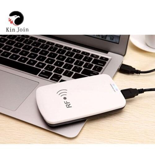 KINJOIN UHF programmable RFID reader for issuing cards with software