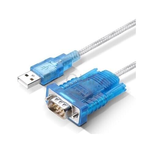 USB TO RS232 Converter DB9 male 9 PIN RS-232 SERIAL PORT COM ADAPTER CABLE, FT232 CH340 PL2303 Chip Optional