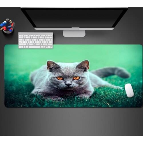 Super Cute Cat Animal Mouse Pad Wholesale Customized Large Natural Rubber Washing Pad Computer Accessories Game Mousepad