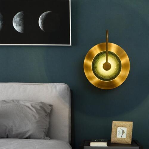 Creative Luxury Postmodern Minimalist Living Room Background Wall Lamp Nordic Corridor Aisle Bedroom Bedside Wall Light
