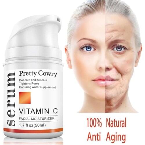 Face Cream Vitamin C Essence Hyaluronic Acid Cream Nourishing Whitening Aging Moisturizer Anti Serum Body Anti Coll X3W3