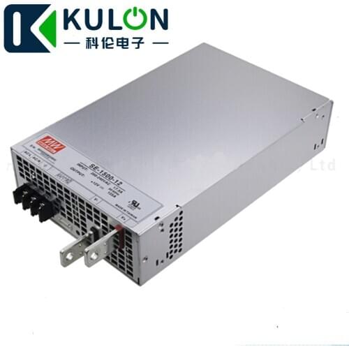 Meanwell SE-1500-24 1501.2W 55.6A 27V Power Supply AC to DC 27V MEAN WELL switch mode Power supply PSU 27V