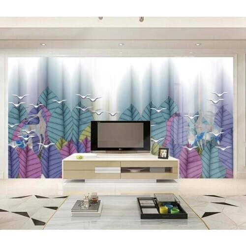 Custom 3D artistic conception landscape forest elk Wallpapers Large Mural Living Room Sofa Background 3D Photo Wallpaper Roll