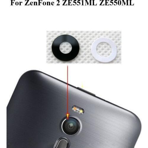 Original New for Asus Zenfone 2 ZE551ML Replacement back rear camera lens glass for Zenfone2 ZE550ML Z00ADB Z008D glass lens