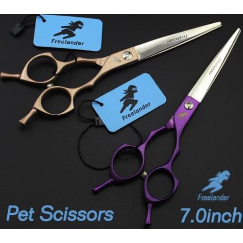Professional Shearing Dog Pet Beauty 6.5 Inch Scissors Animal Hair Cutting High Quality Scissors Stainless Steel Type Teeth Size