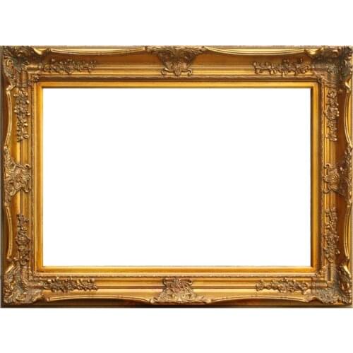 Luxury Wood Golden Vintage Photo Frame Picture Frame