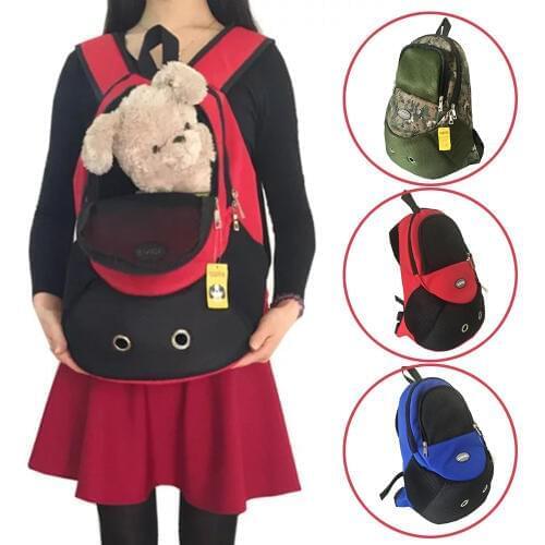 New Front Tote Pet Cat Puppy Dog Backpack Mesh Backpack Head out Carrier Bag Travel Bag For Small Dog Chest dog bag carrier
