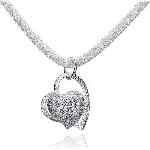 Pendant Necklace Silver Plated Necklace For Women Hot Sell Trendy Low Price Unisex Jewelry