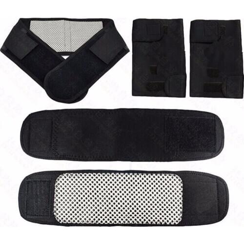 3-In-1 Tourmaline Belt Self Heating Massage Belt Magnetic waist knee wrist,pads For Relieve Pain & Keeping Warm