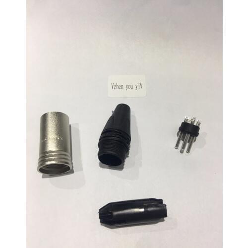 50PCS/lot FOR neutrik connector 25PCS NC3MXX & 25PCS NC3FXX Male and female 3pin XLR connector