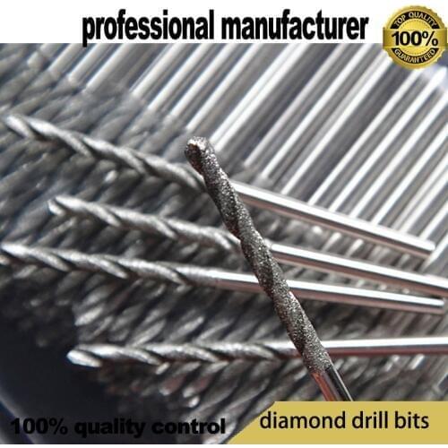 Diamond drill bits for stone marble and glasses hole making 5pcs for one order Diamond drill ceramic jade glass jade crystal bit