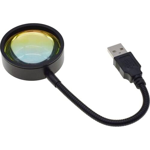 Atmosphere Night Lights for Kids, Sunset Projector Rainbow Projection Night Lighting Lamps for Living Room Bedroom Photo Props