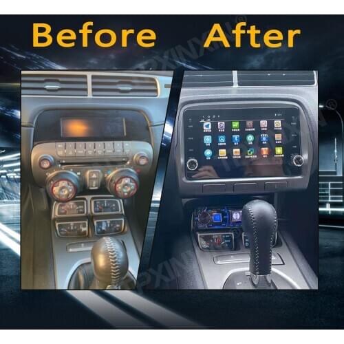 TPXINXIN For Chevrolet Camaro 2010- 2015 DSP 4+64GB Car Multimedia Android Player Radio Accessories Carplay GPS Map Navigation