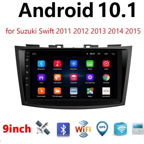 Android 10.1 Car Multimedia Player for Suzuki Swift 2011 2012 2013 2014 2015 Car Radio GPS Navigation WiFi Player 2din no DVD BT