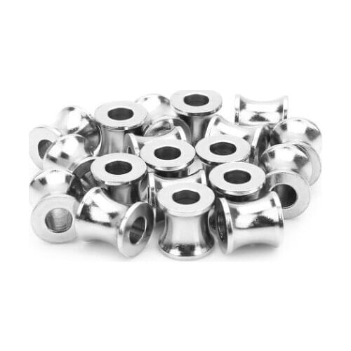 10pcs/lot 8mm big hole Metal Alloy Spacer Beads Hole Beads Flat Beads Buddha Beads For DIY bracelet Jewelry Making