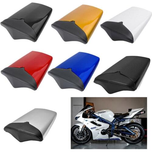 For Triumph Daytona 675 Seat Cover Carbon Rear Pillion Passenger Hard Solo Seat Cowl Hump Faring Daytona675 2009 2010 2011 2012