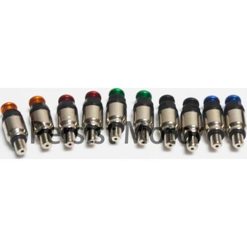 5 Color Motocross 5x0.8mm Suspension Front Fork Air Bleeder Valves For Mini Motard Pit Dirt Trail Motor Bike Motorcycle