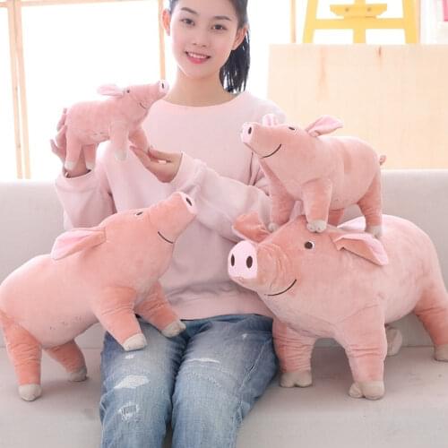 25 Cm 40 Cm Children’s Cute Piggy Doll Plush Toy Soothing Doll Rag Doll Pillow Baby Birthday Christmas Gift Free Shipping