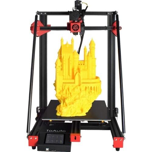 3D Printer Kit Pyramid A1.1 Titan Direct Drive, Silent Mainboard Touch Screen for Creative Artist, DIY Makers & School Use