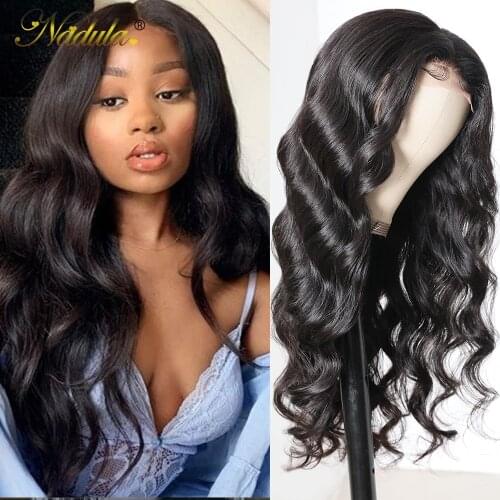Nadula T Part Body Wave Wig 4x4 Fake Saclp Lace Part Human Hair Wigs With Pre Plucked Natural Looking Wigs For Sale Bleach Knots