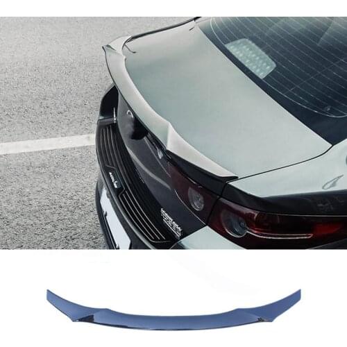 Suitable For Mazda 3 2020-2021 ABS Plastic Primer Color Body Trunk Fender Spoiler Auto Parts Axela Car 4 Door