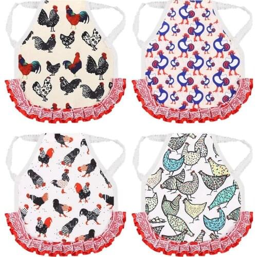 Adjustable Chicken Saddle With Trap Hen Apron Poultry Hen Saddle Apron Feather Protection Holder Chicken Protector Hen Dress