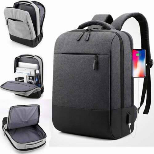 15.6" Inch Laptop Usb Charging Backpacks Waterproof Schoolbag Business Travel Bags The New Men Multifunction Anti Theft Backpack