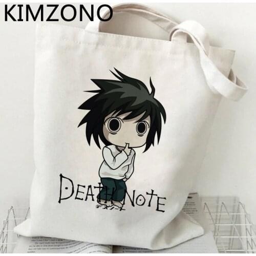 Death Note Misa Amane shopping bag shopper bolsa canvas shopper bolso reusable bag fabric sac cabas sac toile