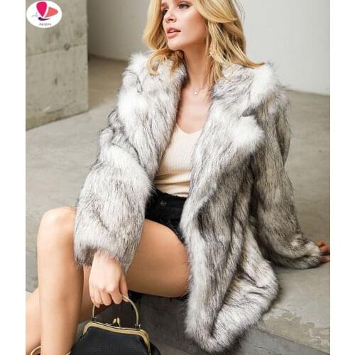 Natural Fuax Fox Jacket Fox Fur and Real Sheepskin Perfect Combination for 2021 Winter Luxury Fashion for Women New Wholesale