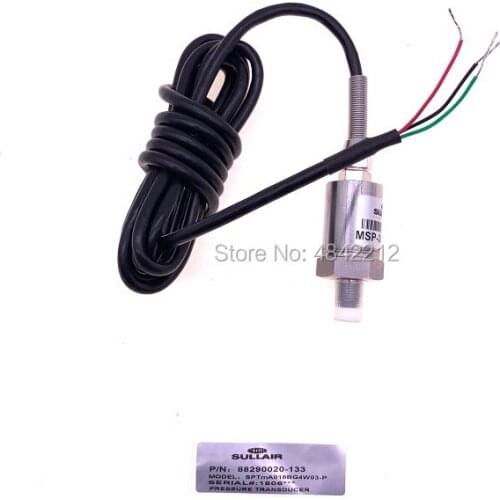 Free shipping 2pcs/lot Sullair air compressor sensor pressure transmitter press transducer 88290020-133/88290023-011