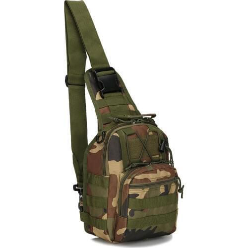 Free Shipping Small chest bag riding shoulder bag camouflage tactical chest bag outdoor mountain portable bag